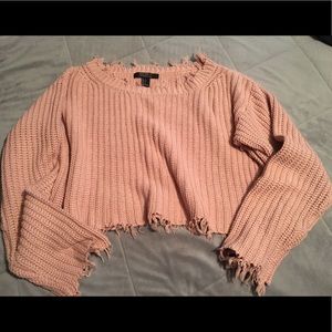 Cropped sweater
